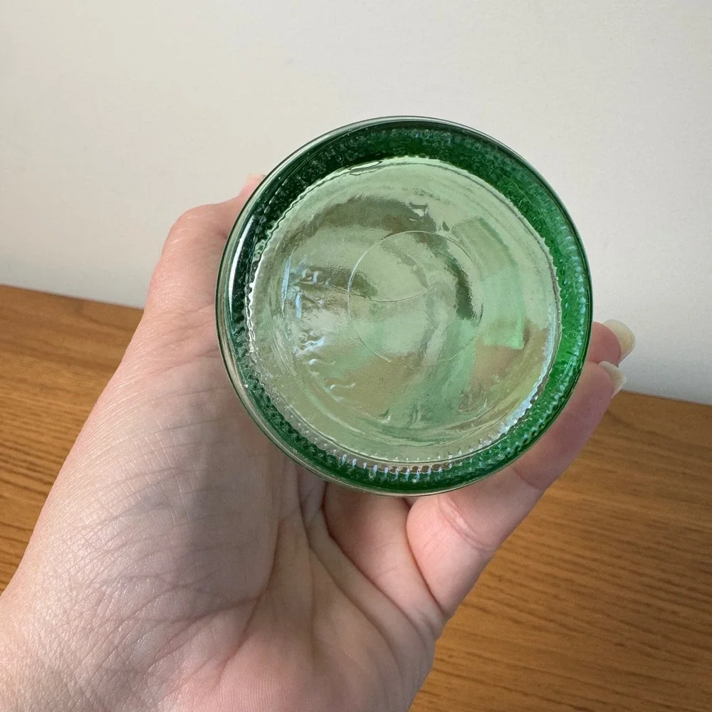 Vintage Dr Pepper‎ Glass Bottle 16 oz One Pint Green Glass Soda Collectible